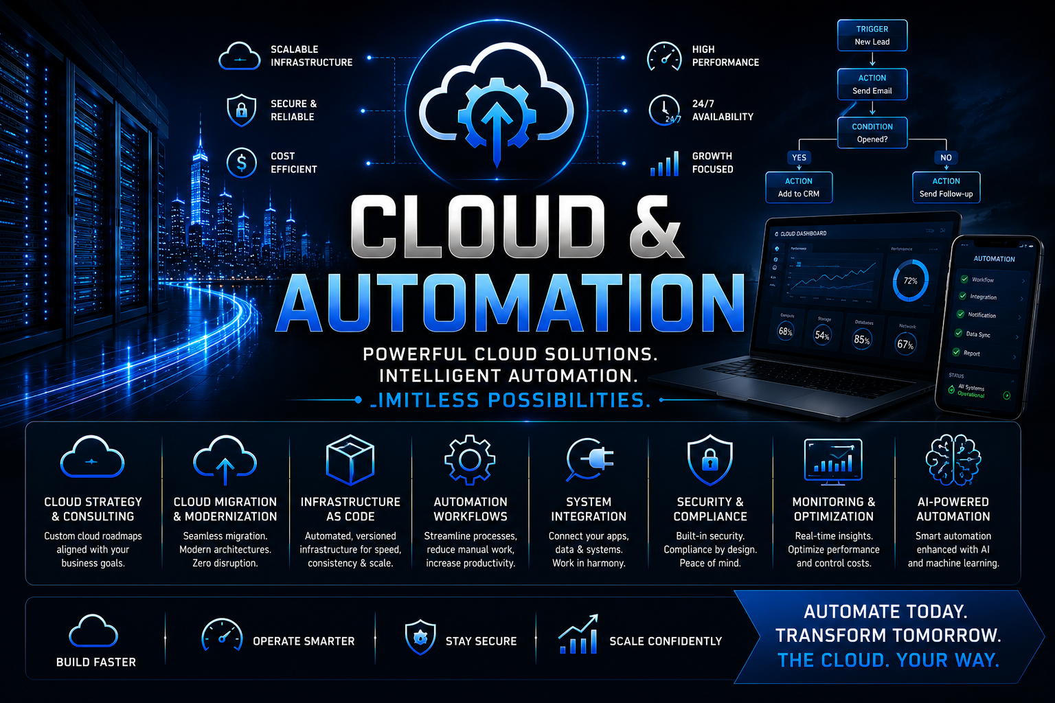Cloud & Automation: Helping Your Business Work Smarter, Faster, and More Efficiently